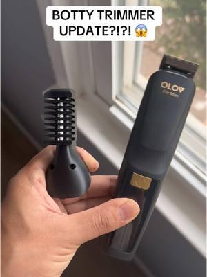 Booty trimmer update!!! #TikTokShop #olovhairtrimmer #olov #mensgrooming #olovallinonetrimmer #olovallinonetrimmerandgroomkit #viralvideo #ttshop 