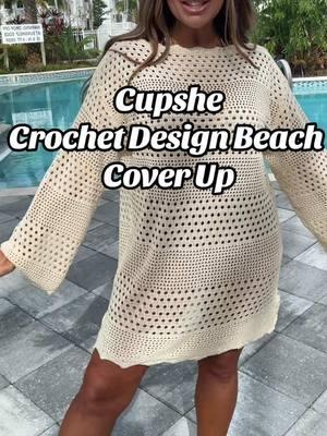 The best beach cover ups #beach #beachvibes #vacation #beachcoverups #swim @cupshe @cupshe_official  