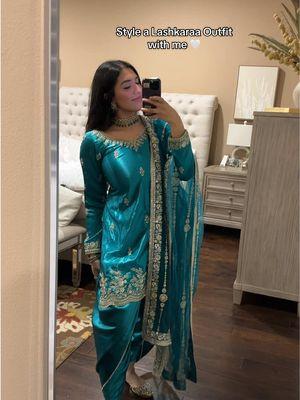 Felt like princess jasmine 🤍@Lashkaraa  #grwm #desifashion #desilook #desifashion #lashkaraa #punjabi #punjabisuit 