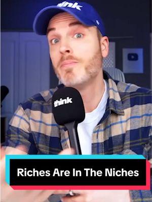 Riches Are In The Niches #youtubecommunity #buildyourbrand #contentcreatortips 