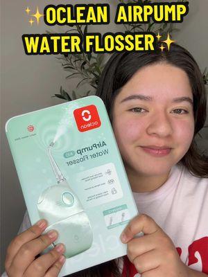 I love this Water Flosser! No more bleeding gums!🥳 #ocleanwaterflosser #waterflosser #airpumpwaterflosser #dentalcare #dentalhygienist 