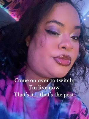 Gaming tonight for a good minute #miserymanic #plussize #plussizeedition #plussizetiktok #streamer #twitchstreamer #support 