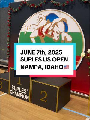 🇺🇸2025 SUPLES US OPEN CHAMPIONSHIP🇺🇸 📍JUNE 7th, 2025 in Nampa, Idaho Featuring NEW DISCIPLINES and more! 🔴Suples Ball LAST ONE STANDING Discipline 🔴Individual - Original Bulgarian Bag Muscular Endurance Discipline 🔵 Suples Team Relay Discipline 🔴SUPLES VIB Challenge REGISTRATION IS OPENING SOON, start building up your teams, and TRAIN TO WIN!💪🔥 #supleschampionship #suplesusopen #supleschampion #bulgarianbagchampionship #suplesball #idaho #nampa #fitness #fitnesscompetition #familyfriendly #training #workout #fitgames #competition #compete #USOpen #nationals #nationaltitle 