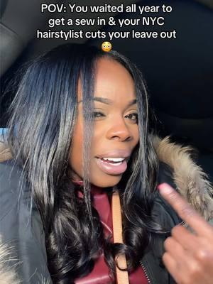 Beware ughhhhh im beyond frustrated 🥺😩💇🏾‍♀️ #nychairstylist #nychair #haironhand #brooklynhairstylist #sewin #leaveoutsewin #queenshairstylist #