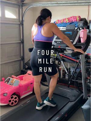 Run four miles with me on the treadmill 😅 wearing my sweet sweat waist trimmer always makes me break a good sweat 💦 #runwithme #Running #runnergirl #treadmillrun #indoorrun #fourmilerun #fourmiles #sweetsweat #waisttrimmer #sweaty #workoutmotivation 