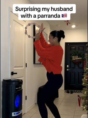 Latinos know Christmas isn’t over yet 🎉🎊🤣  #parranda #parrandas #prank 