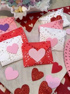 CUTEST DIY VALENTINES HACK 💌OUT OF DOILIES! ❤️💕 how cute do these are out in one of my favorite little ideas for Valentine’s Day literally all you need are paper doilies I mean, how easy is this?!! SAVE & SHARE This video so you can make these all season!! I love putting little candy or sweet notes in them!! I am sharing tons of Valentines ideas this year. Stay tuned. Love you guys!! #eaysdiy #ValentinesDay #valentines #diyvalentines #valentine #momsofinstagram 