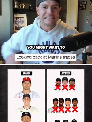 Marlins received 10 total players in return. Zero are still with the organization. @Danny Vietti  #miamimarlins #mlbpodcast #baseballpodcast #miami 