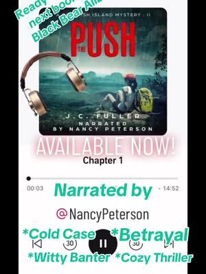 The Push, a whodunit mystery, book two of The Rockfish Island mystery series. An accidental fall in the park seems tragic, but turns sinister when the victim is found to have ties with a drowning victim the summer before. Will Sheriff Lane be able to unveil the killer before a third supposed accident happens? #BookTok #reading #jcfuller #rockfishislandseries #tbr #pageturner #readingnow #recommendedreads #bookrecs #blackbearalibi #cozythriller #suspensethrillers #over40booktok #mysteryseries #suspensereaders #whodunit 