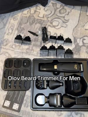 Olov Beard Trimmer For Men #olovhairtrimmer #olov #beardtrimmer #dhinglishop #TikTokShop #fyp #buynow 