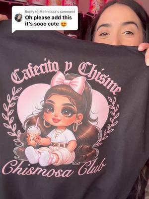 Replying to @Melindaaa It’s finally hereeee😍💕 New Monita designs are up🫶 #SmallBusiness #latinaownedbusiness #valentine #ValentinesDay #latina #crewneck #tshirt 