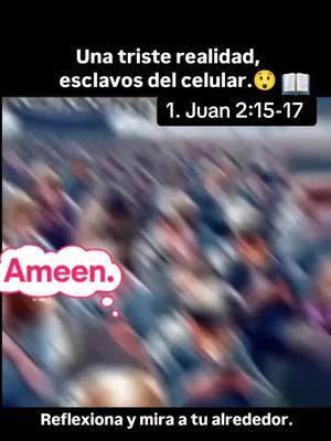 Dios nos dice: no amen al mundo, ni las cosas que están en él. Pues el mundo sólo ofrece un intenso deseo por el placer físico y por todo lo que vemos, y nada de eso proviene de Dios. 1. Juan 2:15-17 📖👏 #amen #biblia #paratii #jesusteama #mensajepositivo #fyp #dioshablahoy #reflexionesdelavida #tecnologias #palabradebendicion 