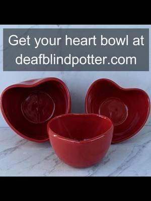 Valentine’s Day is Coming Soon Order your heart bowls today at www.deafblindpotter.com #deafblind #overcome #independence #blindawareness #blind #deafblindpotter #pottery #blindartist #art #ceramics #clay #mystyle #style #myart #myartwork #heart #hearts #bowls #heartbowls #valentines #happyvalentines #happyvalentinesday #ValentinesDay #valentinesday2025 #ordernow #lovedones #wife #spouse #husband #relationships #relatives #marriage #gift #gifts #giving #givegifts #bettertogive #ordertoday #showlove #showyourlove #iloveyou