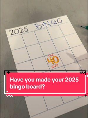 I think this is such a fun thing to do for the beginning of the year. Please mention the comments if you make one for yourself! I would love to see everyone’s bingo board. I will post the final product as well. #bingoboard #2025bingocard #2025 #resolutions #newyear #letsgo #selfemployed #petbakery #dogbakery #entrepreneur 