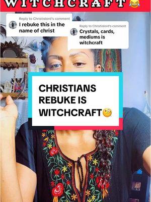 Replying to @Christislord #rebuke a #witch for #witchcraft is WITCHCRAFT🙃😅 𝐒𝐇𝐎𝐏 𝐇𝐄𝐑𝐄 all items are Blessed before shipping✨ . . #christmas #happyholidays #merrychristmas #thereasonfortheseason #saturnalia #yule #wintersolstice #ancientreligion #ancient  #pastor #pastors #witchythings #witchytips #witchytok #witchyvibes🔮🕯️🌙 #author #authorsoftiktok #authortok #witchywisdoms #babywitchtok  #yhvh #spiritualgangsta_ #spiritualgangsters #evileye #spiritualbaddie #spiritualblackgirl #spiritualblackgirls #witchhumor #witchywoman #witchytips #witchywoman🖤🌙 #witchywisdoms #sundayvibes #sundayvibe #dailywisdom #dailyknowledge #dailydivination #dailymagic #dailymagick #witchyshit #witchtok  #bruja #divinationtok  #divination #divinationtools  #bibleteacher #preacher #bishop #1timothy #deconstruction #exevangelical #womenpreachers #fakereligion #churchtiktok #toxicchurch #toxicpeople  #womenpreacher #womenintheword #womeninministry #femaleministers  #womeninthebible #christiantiktokertiktokforchrist #toxicchristans #dogma #starseedawakening #newgeneration #blackcommunitytiktok #newage #newagespirituality #newagetochrist #144000 #thirdeyeopen #3rdeyeopen #divinemind369 #occultknowledge #thematrix #matrix #nextgeneration #downtherabbitthole #unpopular #unpopularfacts #ageofaquarius #sheeple #spiritualtiktok #spiritualawakeningjourney #ancientknowledge #youngprophet  #newagetochrist #newagetojesus #newagetochristian #newagetochristianity #propheticmessage #upnext⚡️   #ancientreligion #spiritalshit #dailywisdom #dailyknowledge #genesis1 #biblestudytutor  #Duet #144000sealed #144000 #thirdeyeopen #3rdeyeopen #divinemind369 #occultknowledge #occultok #hiddenknowledge #knowthyself #sacredgeometry #iamgod #thematrix #matrix #downtherabbitthole #ancientwisdom #ancientknowledge #ancientkemet #spiritualtiktok #blackcommunity  #jesuschrist #bible #bibleverse #christ #christian #biblestudy #scripture #scriptures  #blackspirituality #spiritualtiktok🧿 #newagedeception  #newagetojesus  #newage #spiritualteacher #spiritualteaching #spiritualteacheroftheday #spiritualwisdom #spiritualknowledge #thechosenone  #downtherabbitthole #rabbithole #sheepeople #staywokeyall #wokeaf #wokeasfeck #thematrix #occulttiktok  #knowthyself #matrix #awakenedmind #iamgod #spiritualwisdom #ancientegypt #ancientwisdom #ancientknowledge #forbiddenknowledge #knowledgeispower #mysticmessenger #thirdeyeopen   #thecollective  #christconsciousness  #evileye #christianwitch #christianwitches #yhvh #christianwitches #christianwitchtok #christianwitchtiktok #christianwitchesbooks #christianwitchery #christianwitchproblems #christianwitchcoven #bobbyhemmitt   #paradigmshift #knowthyself #wokeaf  #matrix #awakenedmind #ancientknowledge  #yhvh  #knowledgeispower #deconstruction #Evangelist #evangelical #exevangelical  #newyearsyears #happynewyear #happy2025 