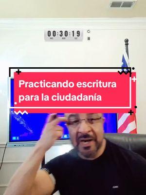 #LIVEhighlights #TikTokLIVE #LIVE practicando escritura para la ciudadanía. #ingles #ciudadanía #feliz #clases #elprofedelaciudadania #latinos 