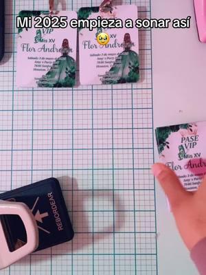 Pases VIP 💚🤍 #invitacionesde15  #invitaciones  #pasesvip #invitacionescreativas #invitacionespersonalizadas  #invitacionesdequinceañera 