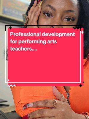 #Teacher #embodybyv #embodyandthrive #danceteacher  #performingartsteacher #blackteachers #fineartsteacher #winterbreak #professionaldevelopment 