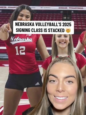 Nebraska volleyball is already reloaded for the 2025 season 🫣 #Huskers #Nebraska #huskernation #ncaavolleyball #collegevolleyball 