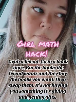 It’s like a reward.  #BookTok #girlmath #gifts #tips #samanthaerin #advice #foodforthought #books 