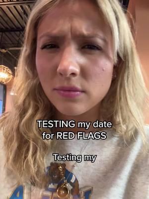 TESTING my date for RED FLAGS #safety #selfdefense #date #firstdate