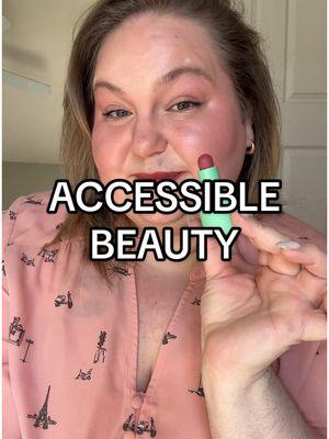 Welcome to my little corner of the internet, where we advocate for better (more inclusive) beauty, together 🪩🥂⁣ #accessiblebeauty #disabilitytiktok #accessibility #beautycreator 