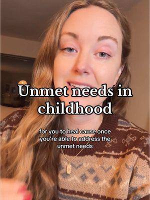 It’s not always the “big T trauma” that we need to look for. It’s the more subtle instances of childhood needs for safety, love and stability going unmet.  If you keep repeating the same patterns (no matter how much talk therapy you do), parts work & core wound healing will be game changers.  #HealingJourney #chooseyourself #innerchildhealing #datingadvice #somatichealing #nervoussystemregulation #somatictherapy #partswork 