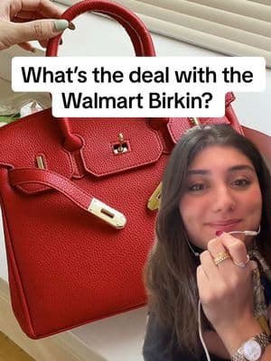 What are your thoughts on the Walmart Birkin? #madisonavenuecouture #hermes #hermesbag #hermesunboxing #luxurybag #rarehermes #birkin #birkinbag #hermesbirkin #walmartbirkin 