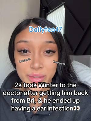 2k took Winter to the doctor after getting him back from Bri, & he has a ear infection.👀 #fypシ #fyp #dailytea47 #briolsen #briannaolsen #j2krisp #2kandbrianna #2kandbriannadrama #wildchildbree #briand2k @All the Tea☕️🤫 @2k 💫 