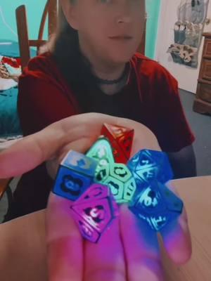 GET READY TO ROLL IN STYLE!!! #leddice #diceset #dice #newyear #gift #giftideas #giftguide #GameNight #zhoorqi #dnd #dndtiktok #dungeonsanddragons #led 