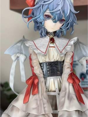 Remilia Scarlet Blood ver. figure by Apex Innovation 🩸 I’m annoyed by how long she took to get to me, because it seems everyone else has already unboxed her. lol But I am absolutely in love with her! What a gorgeous figure. . #animefigure #animefigures #touhouproject #remiliascarlet #touhou #figurecollector #figurecollection #remilia 