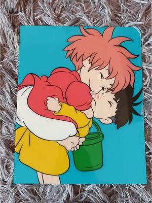 i love them so much!!!! #ponyo #animeglasspainting #studioghibli #fyp #glasspaintings #fyp 