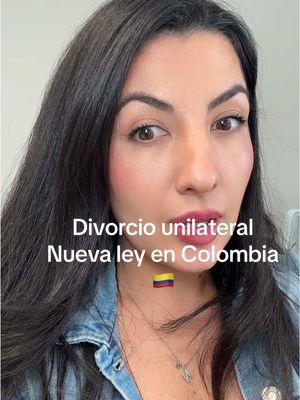 Nueva #ley de #divorcio unilateral en #colombia hace el proceso mucho más fácil y menos traumático para las familias, sin embargo, deben cumplirse ciertos protocolos y compromisos. #cuentalonoestassola 