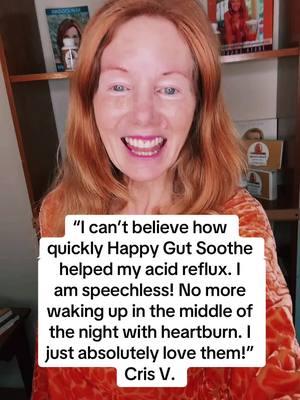 “Amazing is how I would describe these! They have truly helped me tremendously” Cris V.  Thank you, Cris!  I am dancing with delight, knowing you are no longer suffering! #acidreflux h#heartburn #heartburnrelief#g#gastritis