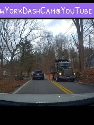 Lady sitting on round about entrance I know other cars in round about has right of way but at the pacing she will never get in lol - construction zone one way passing #dashcam #dashcamfails #roadrage #baddrivers #trafficviolations #drivingfails #viofo #t130 