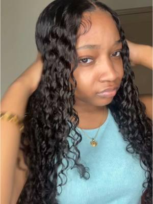 @Yawawe Hair Only $86  13X6 Lace Frontal Water Wave Wig 28'' (Linked in bio 🫶🏽) ••• #curlyhair #fingercoils #wiginstall #estellavashti 