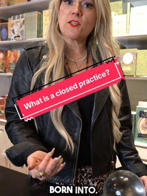 What’s a closed practice? There’s a lot of opinions. This is just our take and how we guide those with questions. Remember just because something is accessible doesn’t mean it’s for you. Always ask practitioners in the space you are curious about. Don’t rely on 3rd parties that claim knowledge “because they heard it” but aren’t in the space. Go right to those that are practicing and always have respect. You are not entitled to anything. #amityvilleapothecary #witchesoftiktok #witchtok #closedpractice 