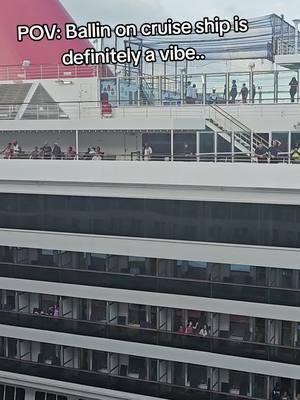 B Ball on a cruise ship is definitely a vibe @carnival I was on Mardi Gras watching them ball on Freedom..😍 #carnivalmar #carnivalcruise #carnivalfreedom #ballinonacruise 