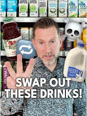 When it comes to what you put in your body, the wrong choice can have TOXIC consequences! 👀  To help make your life more non-toxic, it's time to 🚮 these TOXIC drinks for healthier alternatives! 👇  👎 Fruit Juices: Think they're healthy? 👉 Most are loaded with concentrated sugars and contaminated with heavy metals like lead and mercury, leading to glucose and insulin spikes, sugar crashes, inflammation, brain fog, and MANY more health issues! 👍 Drink more water and swap to this natural juice solution: dilute 100% organic juice (4 parts water, 1 part juice) to reduce the toxic side effects of sugary juice. 👎 Conventional Milk: It can contain pesticides, antibiotics, and growth hormones that can wreak havoc on your own hormonal health!  👍 Make the swap to 100% organic, pasture-raised (100% grass fed), or raw milk for more nutrients like healthy fats and vitamins A and E. 🥛🌱 👎 Bottled Water: Plastic bottles leach harmful compounds like microplastics and phthalates, especially when exposed to heat from your car or being outside too long in the sun.  👍 Make the swap to a reverse osmosis system at home with glass or stainless steel bottles - this investment in clean water pays for itself over time. 💧♻️ What you put into your body makes a huge difference in how you look and feel, so make sure you give yourself the non-toxic fuel you need to thrive in 2025!   #HealthyDrinks #CleanWater #FruitJuice #RawMilk #NonToxicLiving