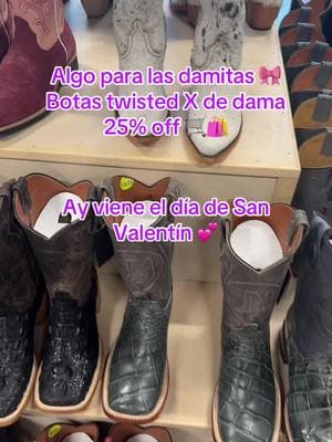 Regalo para mujer de San Valentín #vaquera #botasvaqueras #botasdemujer #ladiesboots #twistedx #jmboots 