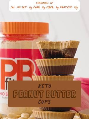 It’s National Keto Day! These Keto Peanut Butter Cups with PBfit No Sugar Added have 10g of protein, so you can indulge and stay on track. You’re welcome. 😌🍫 #PBfit #PeanutButter #PowderedPeanutButter #PeanutButterLover #PeanutButterAddict #PeanutButterPowder #LowCal #LowFat #Protein #Keto #NationalKetoDay 