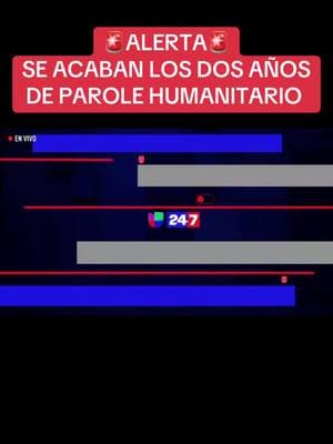 🚨ALERTA: Se acaban los dos años de Parole Humanitario. Aquí la entrevista de hoy por Univision 24/7 con los destacados periodistas Andrea Linares y Borja Voces donde hablamos de la expiración de los dos años de Parole Humanitario para Cuba, Haití, Nicaragua y Venezuela. #Immigration #undocumented #citizenship #tps #deportation #greencard #I220A #asylum #inmigrant #inmigracion #viralvideos #trendingvideo #tiktokusa #elabogadoguerrero #cuba #usa #venezuela #nicaragua #haiti #mexico #diostebendiga 