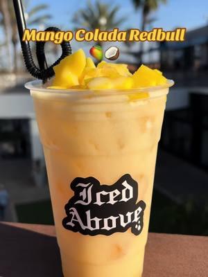 10/10 🥭🥥 #icedabove #icedabovedelamo #delamomall #delamo #redbull #flavoredredbull #mango #coconut #energydrinks #drinktok #sodabar #coffeeshop #lacoffeeshop #torrance #losangeles #fyp #foryoupage 