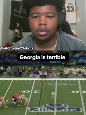 Georgia was the worst team in the cfp #playoffs2024 #viral #fyp #im23shots #cfb #cfb25 #ugafootball 