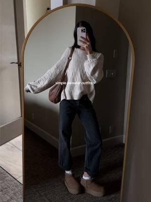 my favorite 🤎 outfit details are in my LTK! #sweateroutfits #casualoutfits #simpleoutfit #outfitinspo #outfitideas #platformuggs #levilowloose #freepeople @Free People @Levi’s @UGG® @Aritzia 