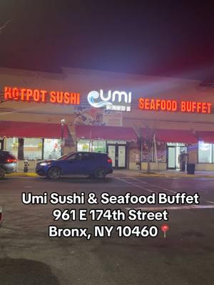 🚨 $30 SEAFOOD & SUSHI BUFFET 🚨 located in The Bronx 📍 Follow me on my new ig @thefoodiegirlnyc🫶🏽 #fyp #buffet #nyc #sushi #chinesebuffet 