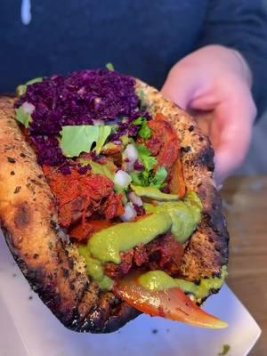 Fusion at its finest – EVERYTHING BAGEL NAAN TACO WITH LAMB KEBAB is a global flavor explosion! 🥯🥩🔥 #TACOMAHAL #NYC #food #tiktokfood #yum #delicious #fypシ #foryou #fyp