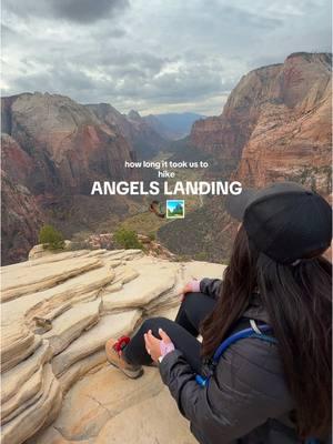 Replying to @ncschalk how long it took us to hike Angels Landing  #angelslanding #zion #zionnationalpark #hike #Hiking #hikingadventures 