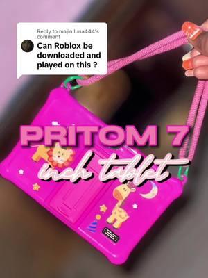 Replying to @majin.luna444 Here’s my tablet review on this PRITOM 7 Inch tablet .. you cannot play Roblox on here, it’ll install but it won’t run properly. If you guys have anymore questions leave them in the comments! #tabletreview #tablet #review #electronics #android #androidtablet #honestreview #cheaptechnology #cheaptablet #TikTokShop #TikTokShopFinds #TikTokShopYearEndSale #spotlightfinds #TikTokShopLastChance 