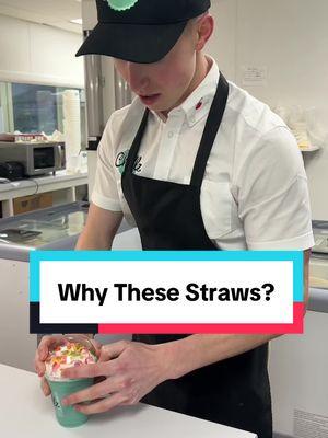 These straws are unbeatable for thick shakes!🙌 #janzinsvlogs #chillzdelights #supportsmallbusiness #customerinteractions #drivethru #icecreamshop #shake #milkshake #entrepreneur #howto 